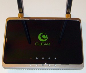 WiMax router from Clear