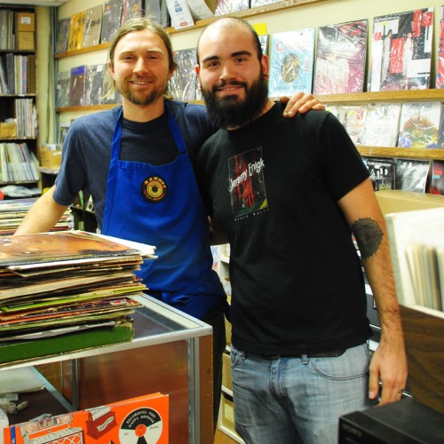 Tom Stinson  and Kris Rounds  of Randy’s Records