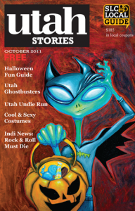 the October Halloween Edition of Utah Stories Magazine