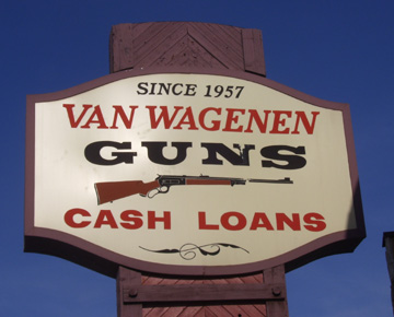 Van Wagenen gun shop in Orem, Utah