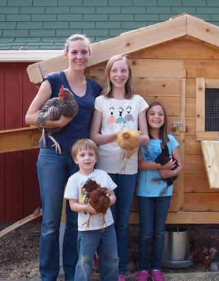 Chicken Coops Are Family Chic in Utah