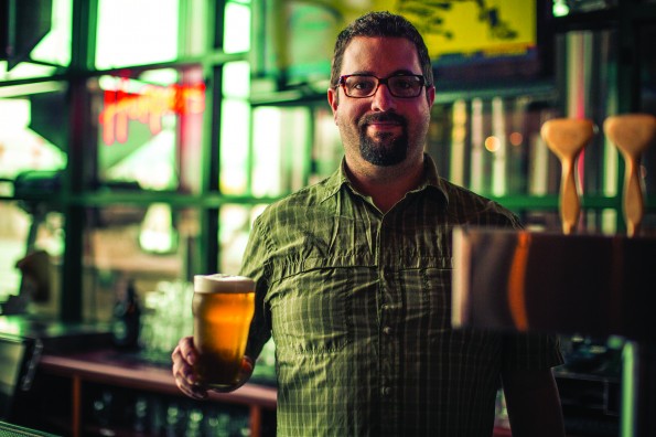 Hoppers Brew Pub owner Donovan Steel 
