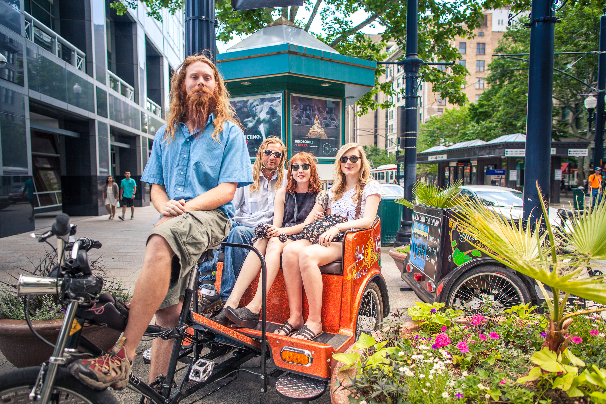 SLC Pedicabs: A New Downtown Mode of Transportation