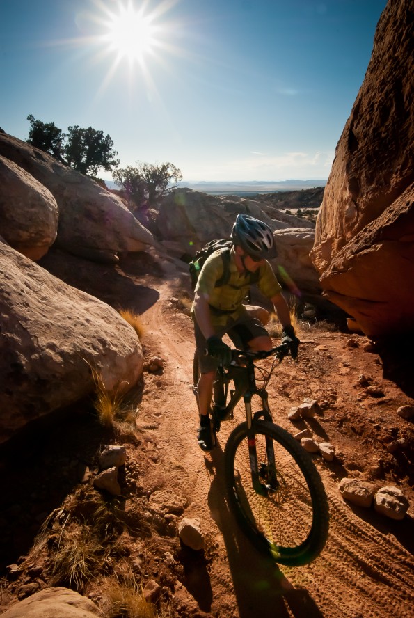 desert-singletrack moab mountain biking 