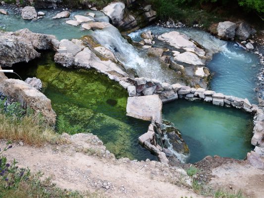 Discover Utah hot springs. 
