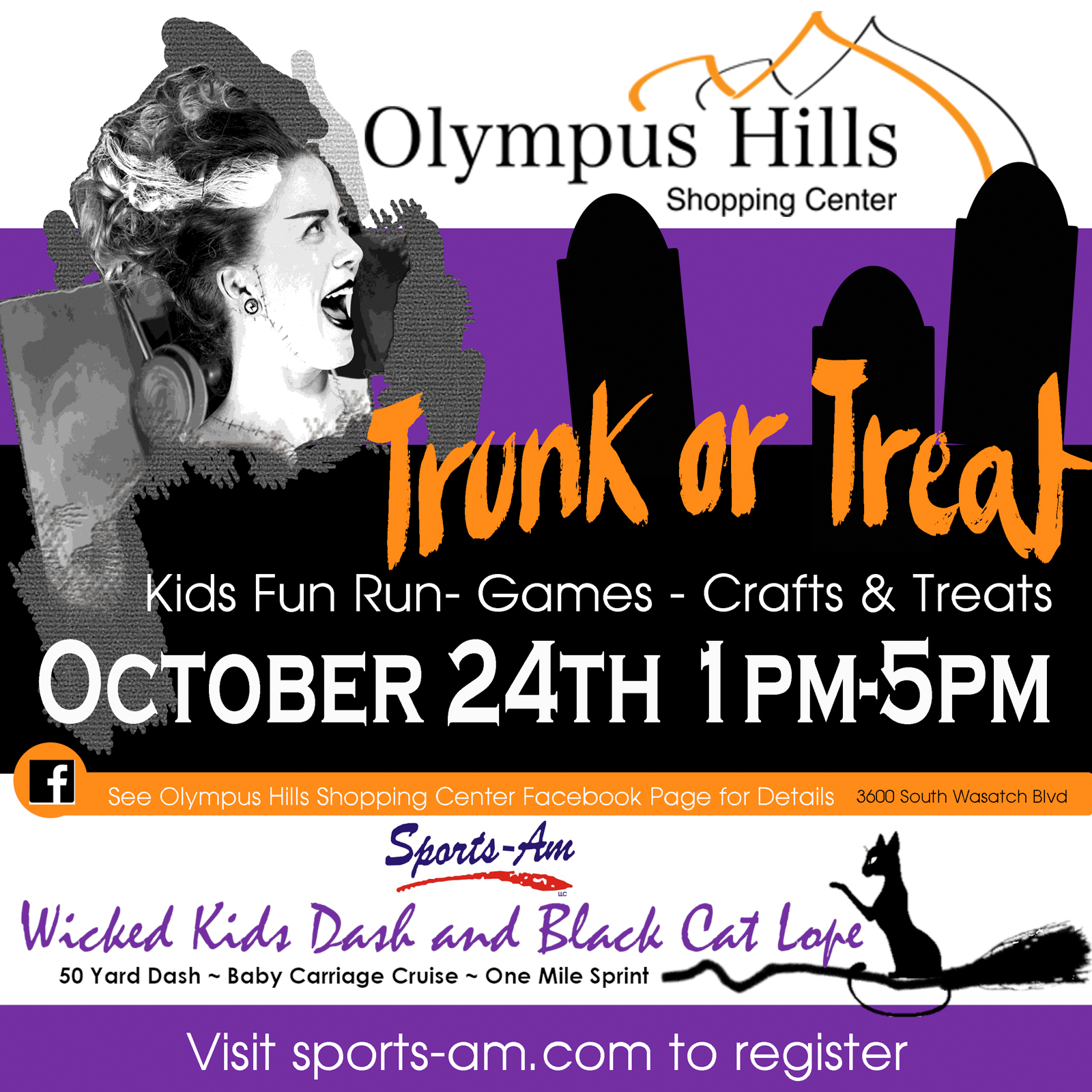 Olympus Hills Shopping Center Trunk or Treat