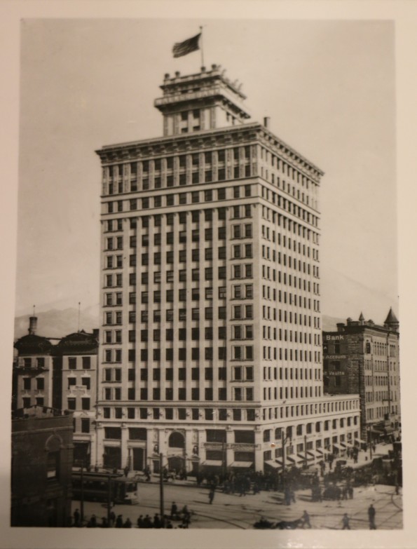 walker bank tower exterior cira 1930