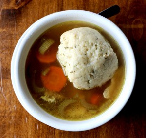 matzo ball soup from feldmans deli