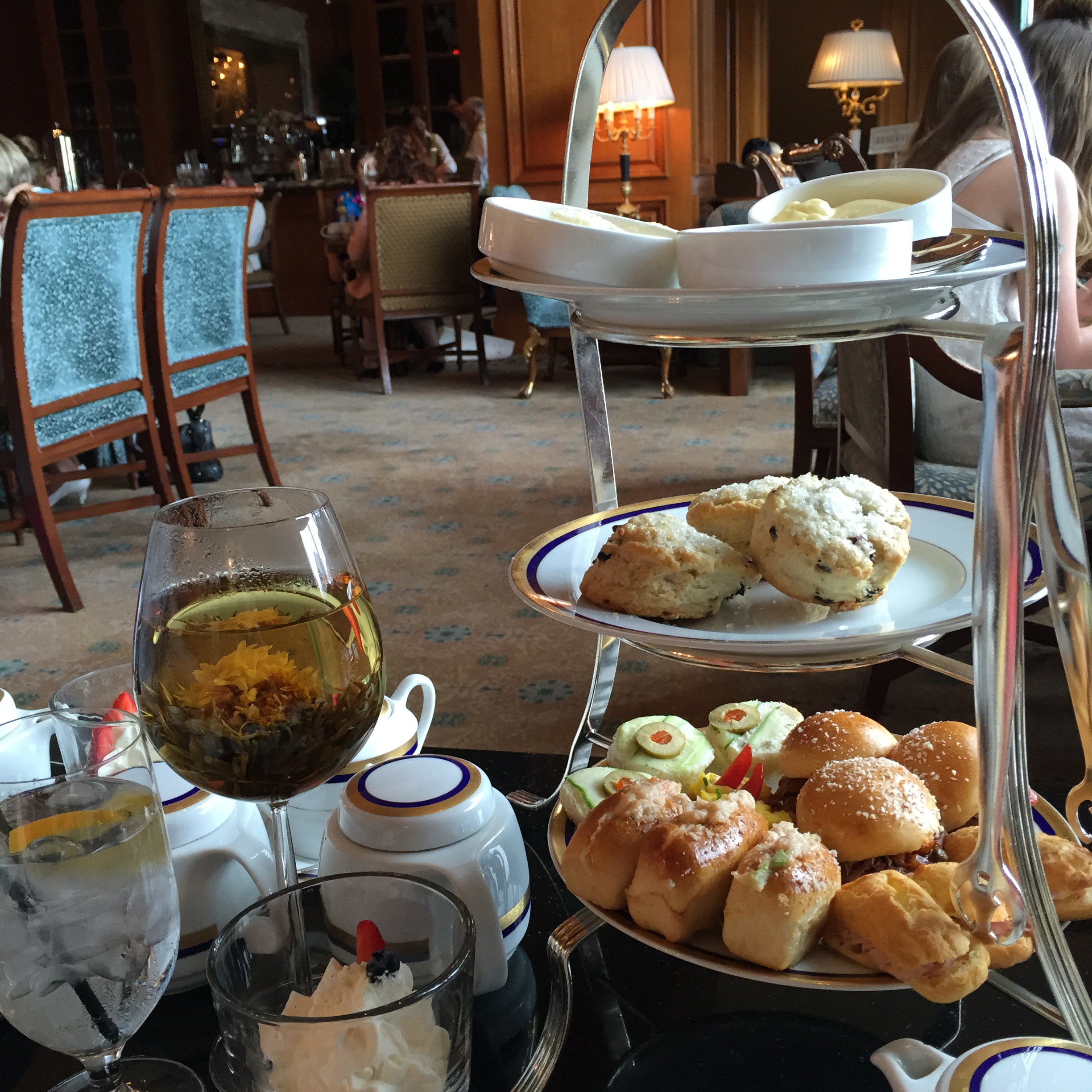 Afternoon Tea at the Grand America Hotel