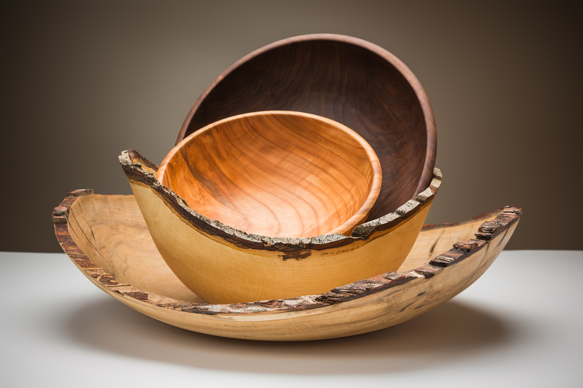 Artisan Bowls Made from Discarded Trees