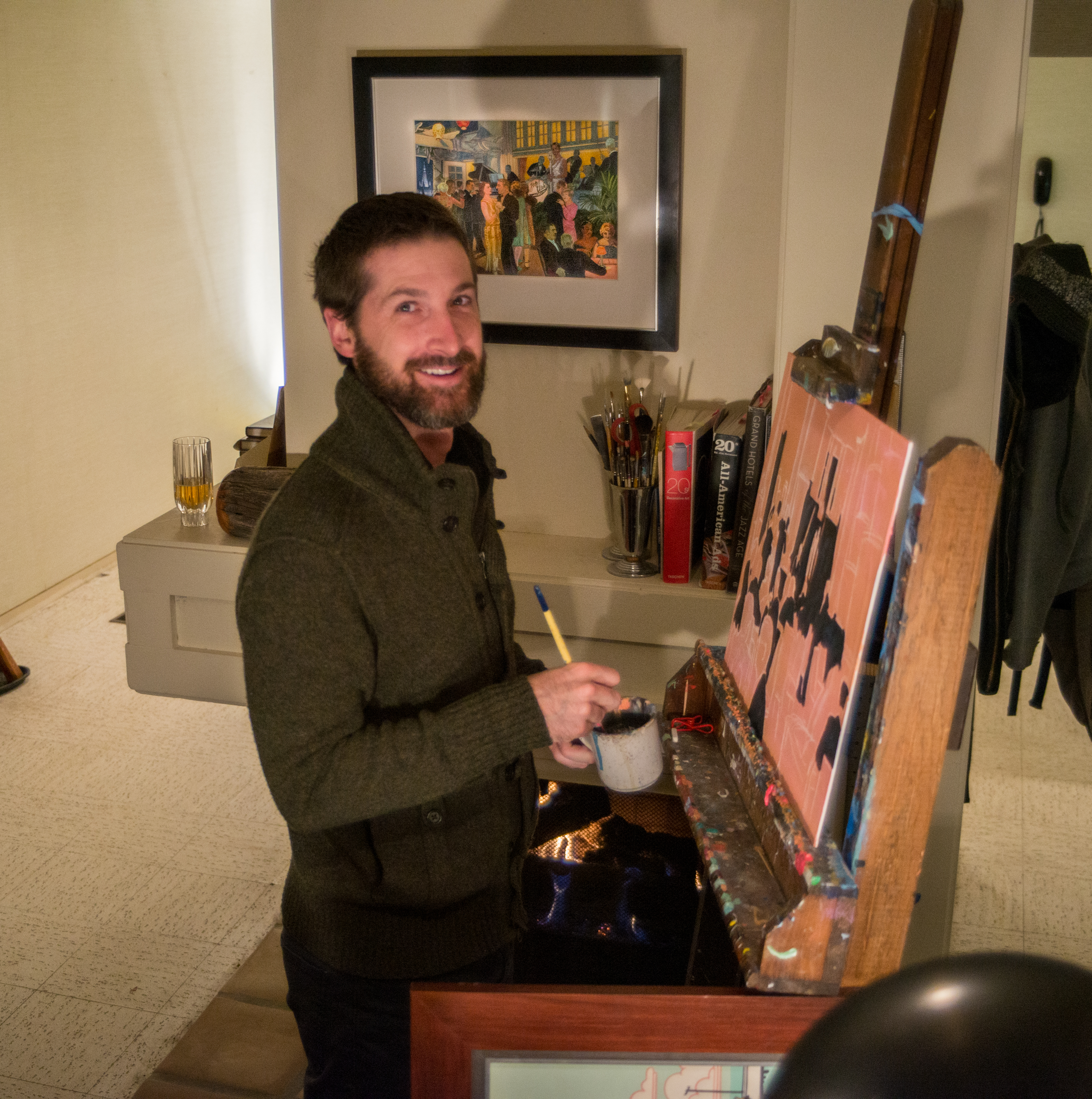 Salt Lake City Painter Combines Art and History to Make a Living