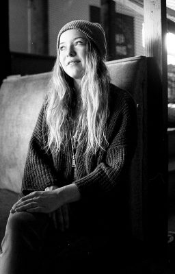 black-and-white portrait of Sadie Crowley