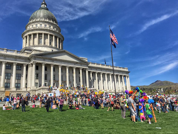 Salt Lake Science March Draws Support From All Walks of Utah Life