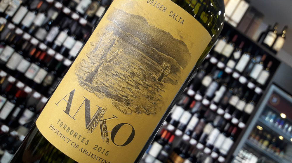 Wine o’ the Week:  Anko Torrontés 2015