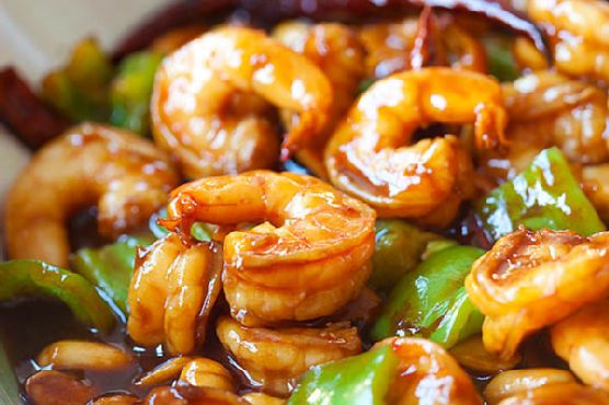 Chinatown-worthy Kung Pao Shrimp Recipe