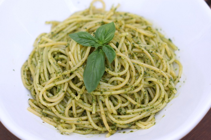 Pasta with Basil Pesto Recipe