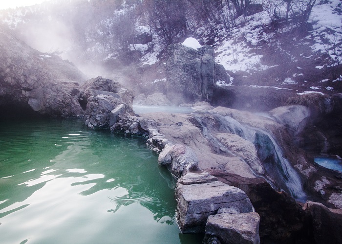 Utah February Fun Guide at hot springs