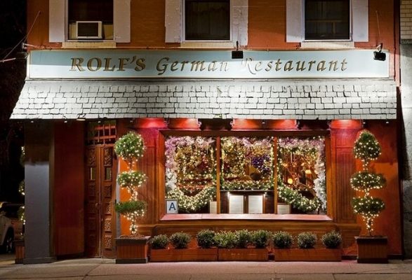 Rolf's German Restaurant serving German dishes