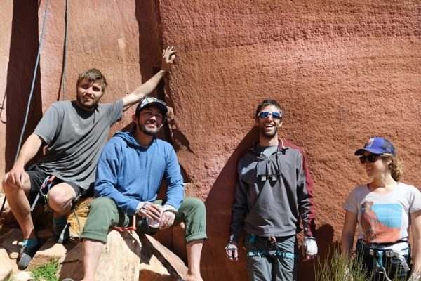 Climbers commenting on affordable housing in Moab