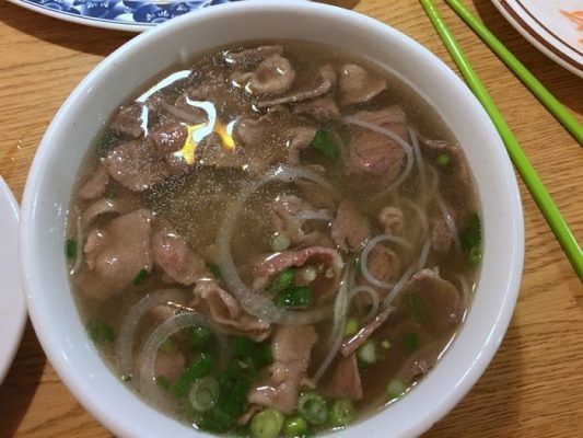 So if you’re in the market for pho at a fair price, not to mention a wide array of other Vietnamese and pan-Asian menu choices, I’d drop into Pho 33, pho sho’.