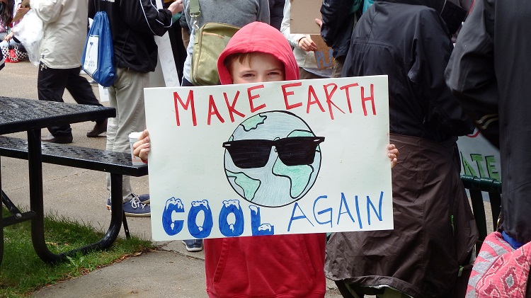 Utahns climate change protest