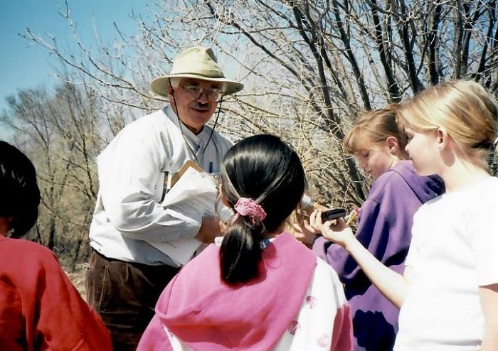 Dr. Ty Harrison teaching local Utah youth