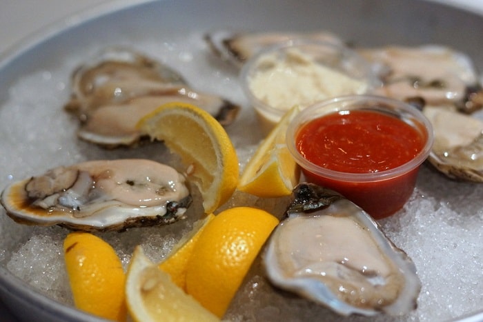 Raw Oysters on the Half-shell