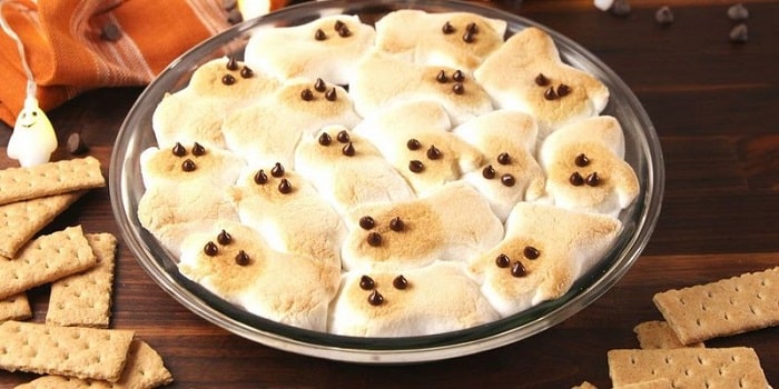 Ghost S’mores Dip