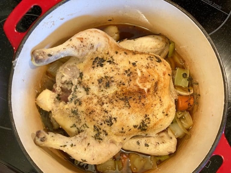One Pot Roasted Chicken