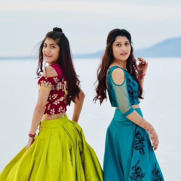 Aarushi and Amishi Rohaj of A&A Bollypop