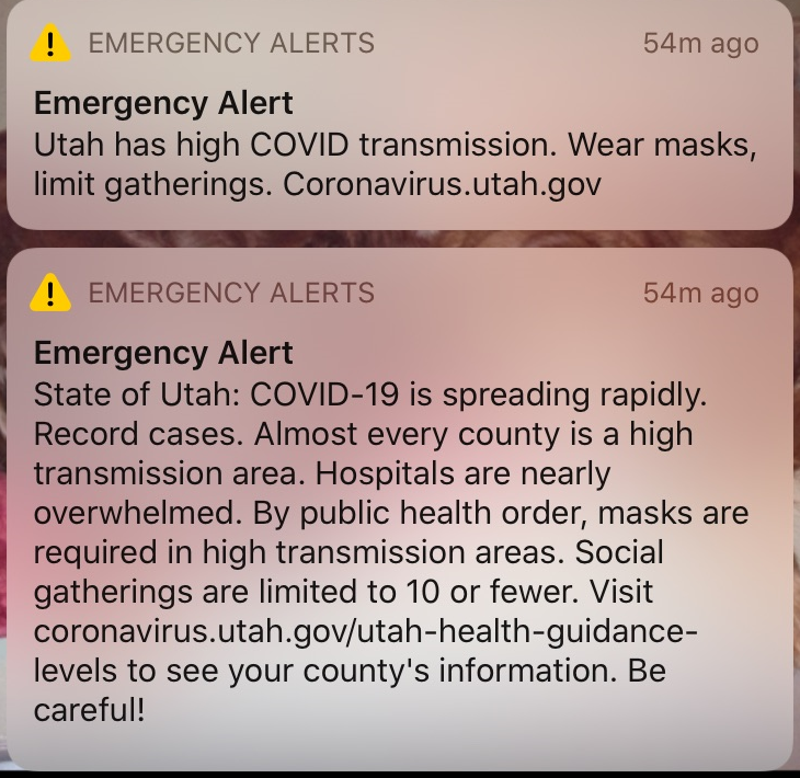 Coronavirus cases in Utah begin to possibly overwhelm hospitals