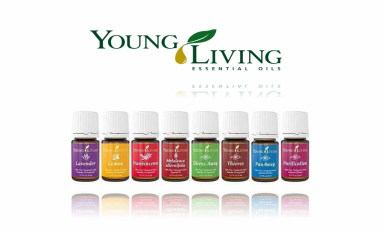 Young Living Oils in hot water