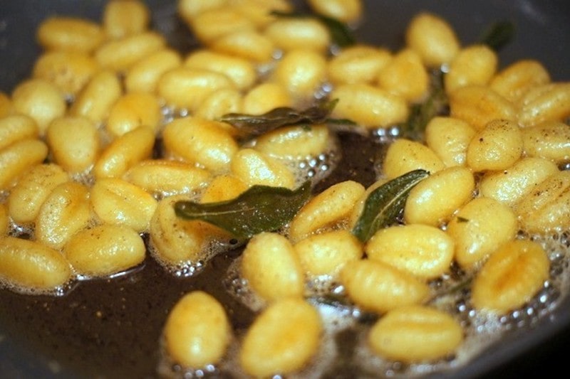 Gnocchi with Brown Butter & Sage