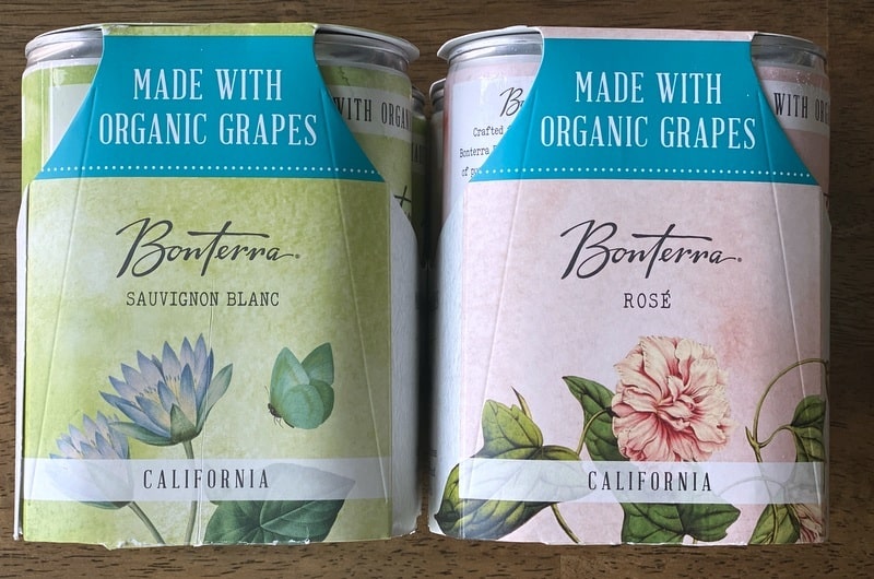 Bonterra Canned Wines for Earth Day
