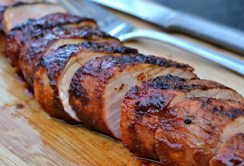 Chile-Rubbed Pork Tenderloin