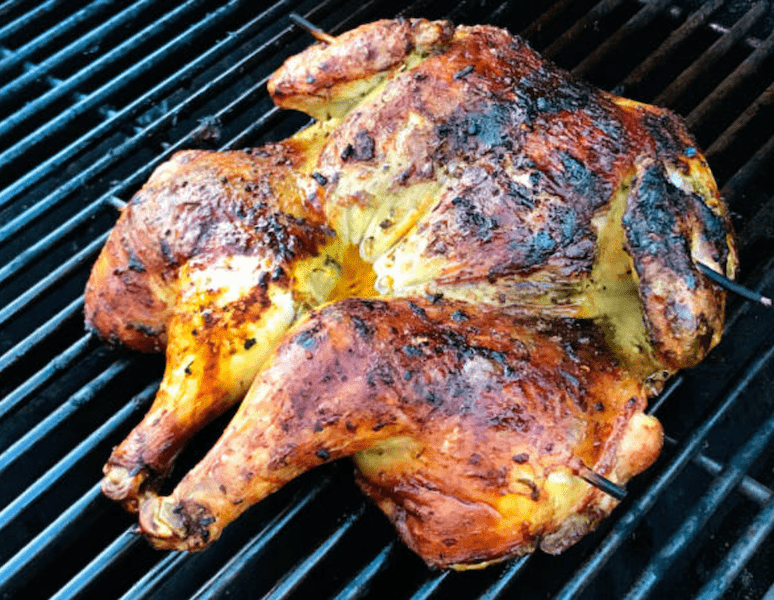 Grilled July 4th Fireworks Chicken