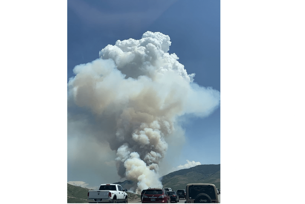 Parley’s Canyon Fire Initial Response And Rapid Growth — Photos and Video