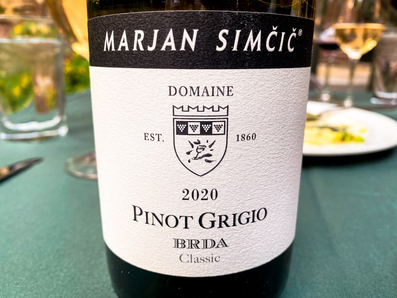 Marjan Simcic Pinot Grigio