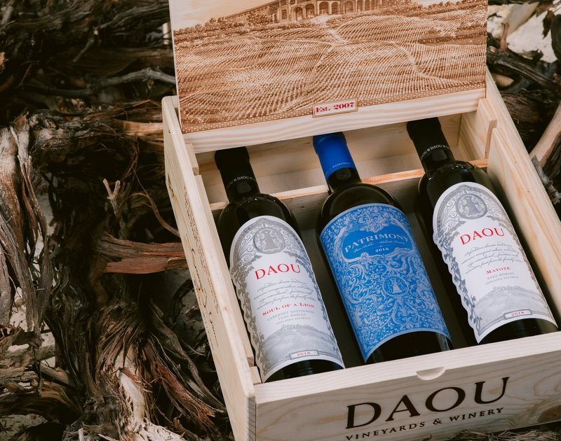 Wines from California’s Daou Vineyards, a family-owned winery based in California’s Adelaida District in Paso Robles