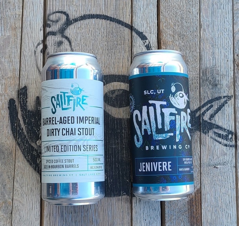 Two New Brews From SaltFire Brewing, Salt Lake City