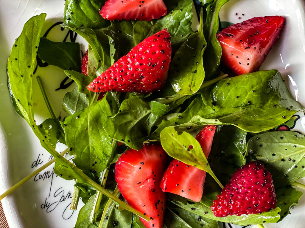 Arugula Salad with Strawberries