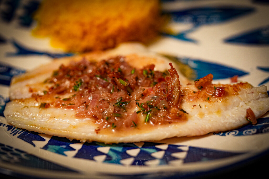 Sole with Herb-Butter Sauce