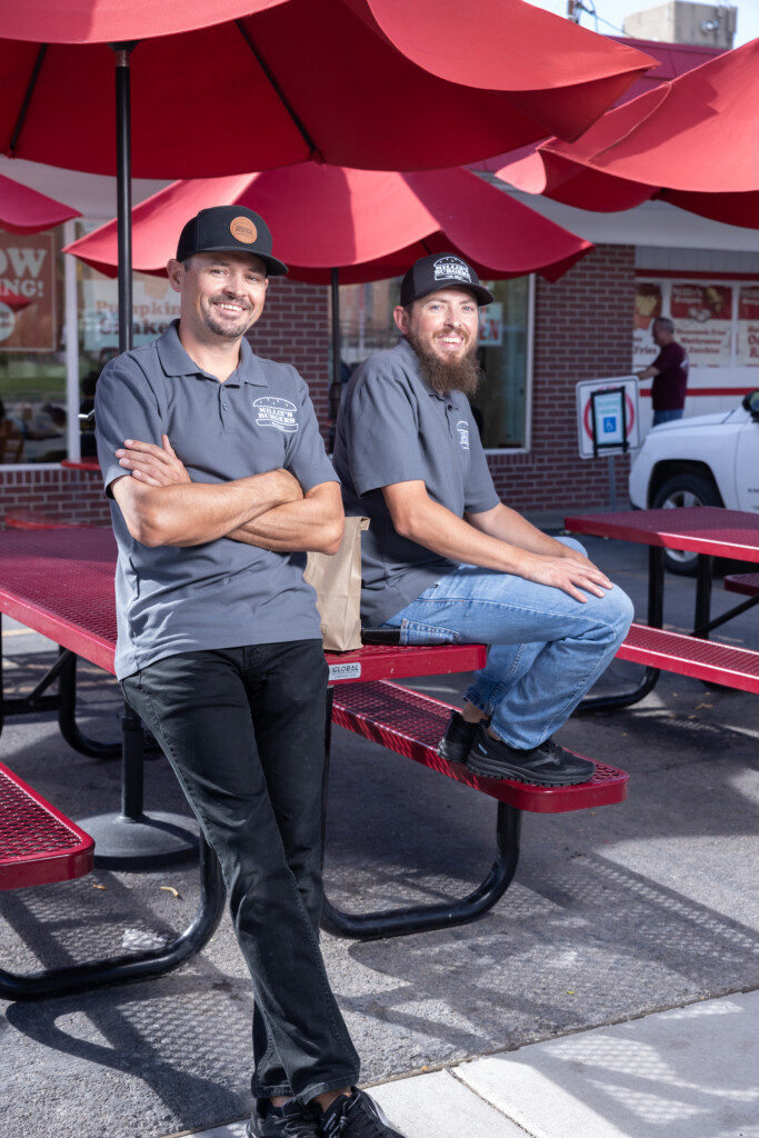 
Jordan and Jarrad Neilson of Millie's Burgers. Photos by John Taylor.