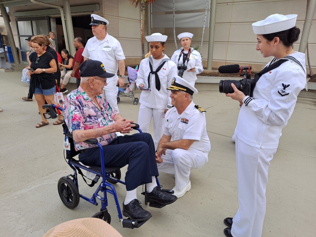 Ed Carroll, Pearl Harbor survivor from Utah