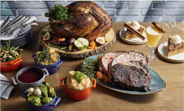 Bambara’s Thanksgiving buffet is a feast of seasonal flavors. Salt Lake City Thanksgiving dining